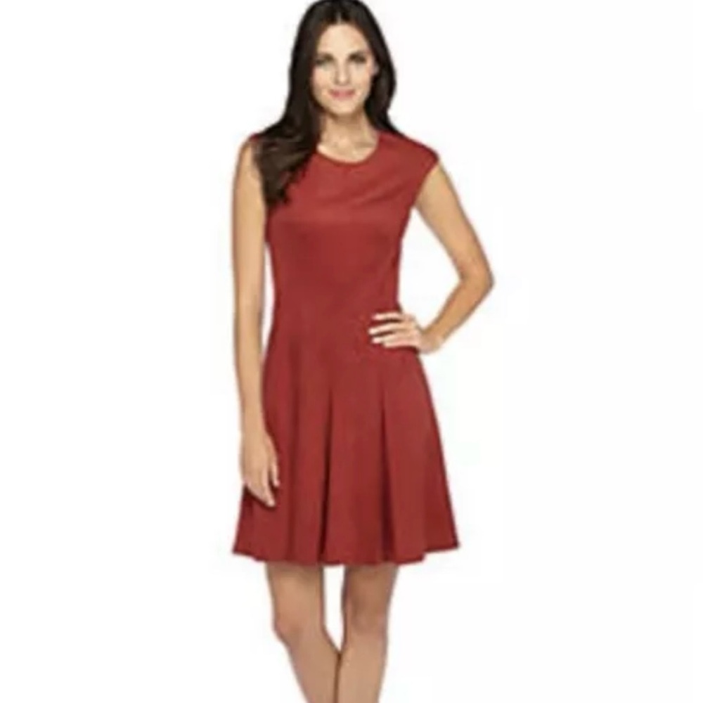 The Limited Merlot Dress Size Small Faux Suede NEW!!! NWT